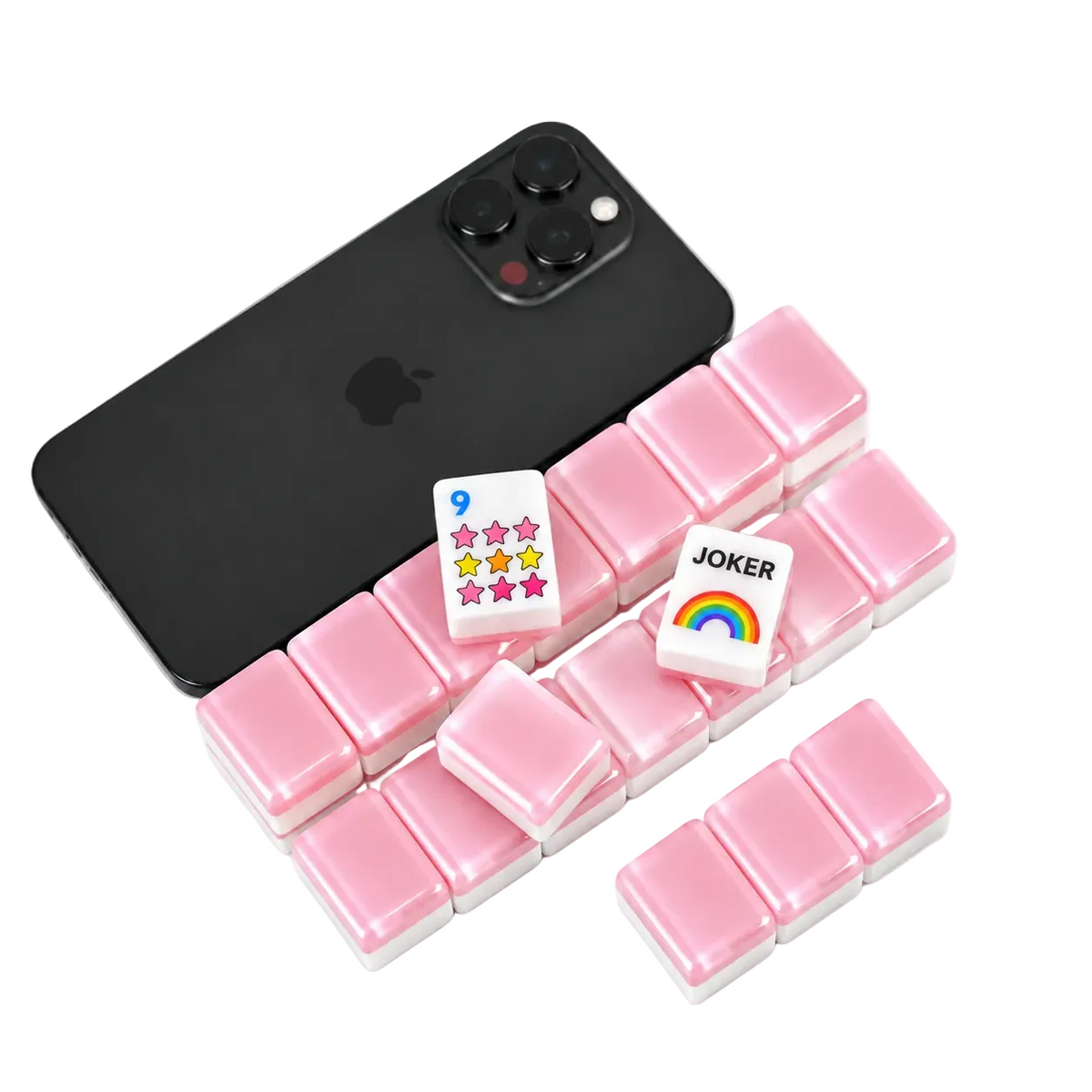 Rainbow Pop Mahjong Tiles - Pop Spectrum Collection
