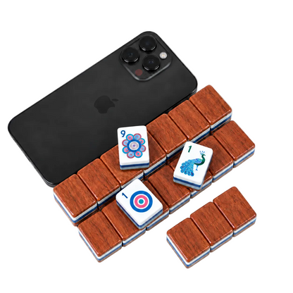 Woodgrain Mahjong Tiles - Timber Collection