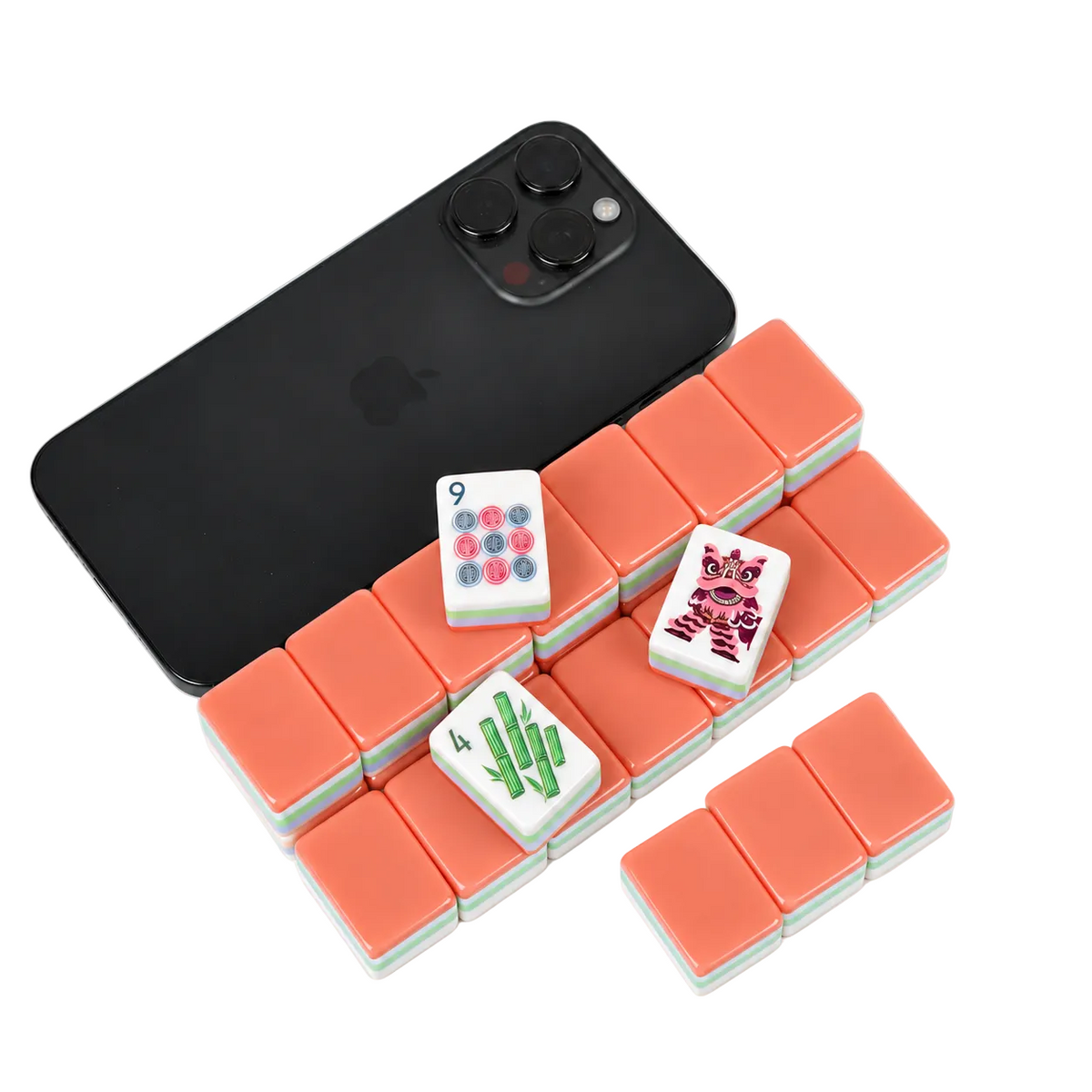 Bamboo Bloom Mahjong Tiles - Garden Collection